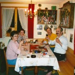 Jassen in der Unteregg mit Beatrice und Erich Betschart und Schwester Käthy 1995