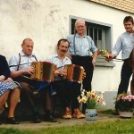 Tante Rosa und Onkel Seebi mit Xaver Hospenthal und Mark Schuler am Bass 1986