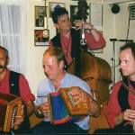 Trio Seebi, Mark und Iwan mit Josef Gisler (Axiger Sepp) 1998