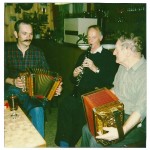 mit Walter Gyger und Xaver Horat (Gribsch) 1983